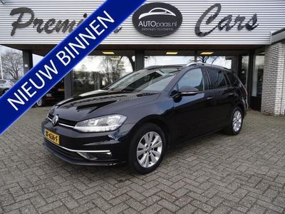 Zwart Gebruikt 2019 VW Golf VII Comfortline Stationwagen | € 16.995