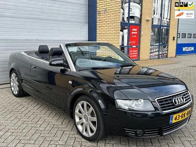 Zwart Occasion 2005 Audi A4 Cabriolet Proline Cabriolet | € 6.450