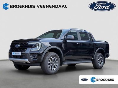 Zwart Nieuw 2025 Ford Ranger Wildtrack Pickup | € 52.950