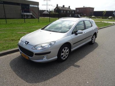 Occasion Peugeot 407 Business-Line 125 PK (91 kW) 2009 Grijs, metallic lak Stationwagen