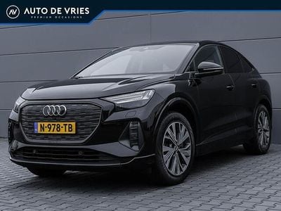 Zwart (metallic) Occasion 2021 Audi Q4 Sportback e-tron Advanced Plus SUV | € 23.850 (Goede deal)