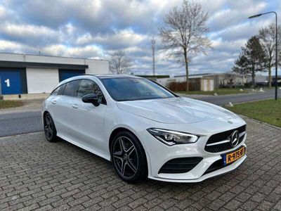 tweedehands Mercedes CLA200 Shooting Brake AMG Pano Sfeerverl.