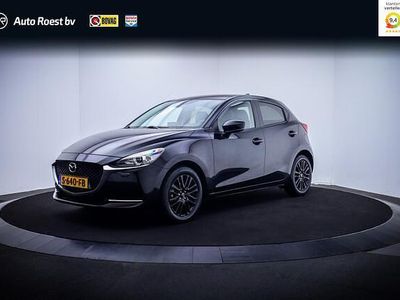 Zwart (metallic) Gebruikt 2023 Mazda 2 Sportive Hatchback | € 17.950 (Eerlijke prijs)