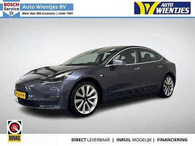 Grijs Occasion 2019 Tesla Model 3 Long Range AWD Sedan | € 14.950 (Eerlijke prijs)