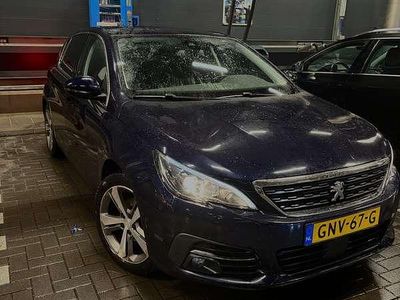 Blauw Occasion 2020 Peugeot 308 GT-line Hatchback | € 12.500 (Iets duurder)