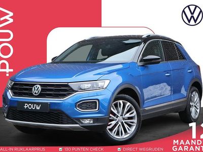 Blauw Occasion 2020 VW T-Roc Sportline SUV | € 24.900 (Eerlijke prijs)