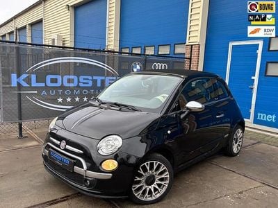 Zwart Occasion 2012 Fiat 500C Lounge Cabriolet | € 4.950 (Eerlijke prijs)