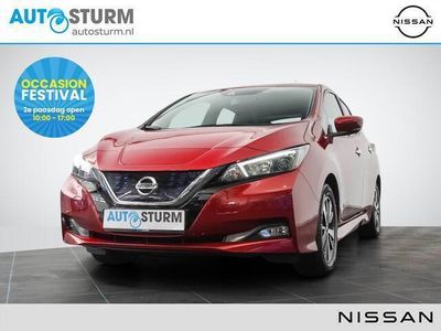 tweedehands Nissan Leaf Acenta 40 kWh *SUBSIDIE MOGELIJK* Navigatie Camera Stuur- + Stoelverwarming Apple Carplay/Android Auto Dodehoek Rijklaarprijs!