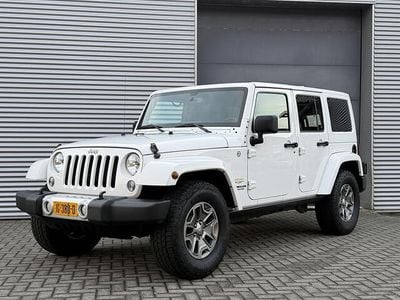 Occasion Jeep Wrangler Unlimited Sahara 286 PK (210 kW) 2014 Wit SUV
