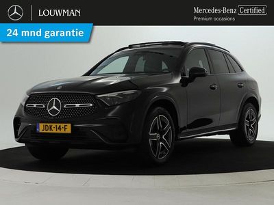 Zwart Occasion 2024 Mercedes GLC300 AMG line SUV | € 67.945 (Eerlijke prijs)
