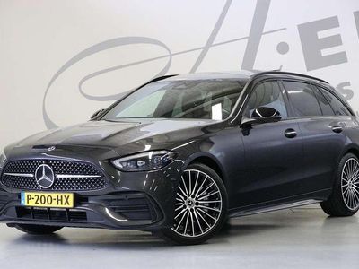 Grijs Occasion 2022 Mercedes C200 AMG line Stationwagen | € 34.950 (Iets duurder)