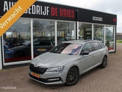 Occasion Skoda Superb SportLine 150 PK (110 kW) 2021 Grijs Stationwagen