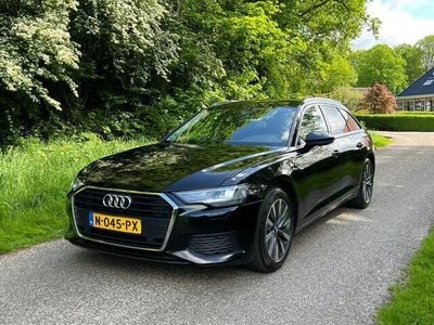 Zwart Occasion 2019 Audi A6 S-Line Stationwagen | € 23.650 (Iets duurder)