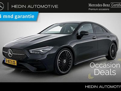 Zwart Occasion 2024 Mercedes CLA180 AMG line Sedan | € 41.900 (Duur)