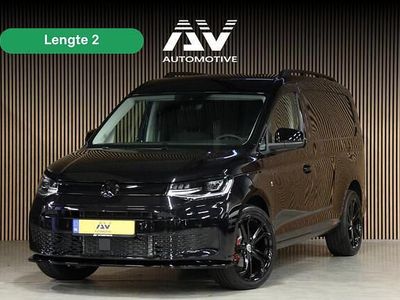 Zwart (metallic) Occasion 2024 VW Caddy Maxi R-line MPV | € 35.495 (Iets duurder)