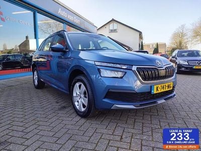 Blauw Gebruikt 2021 Skoda Kamiq Ambition SUV | € 17.450 (Eerlijke prijs)
