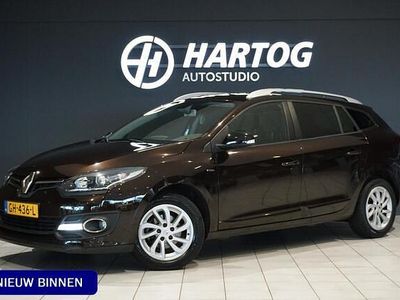 Bruin Occasion 2015 Renault Mégane GrandTour LIMITED Stationwagen | € 4.945 (Eerlijke prijs)