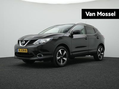 Zwart Occasion 2017 Nissan Qashqai N-Connecta SUV | € 13.900 (Eerlijke prijs)
