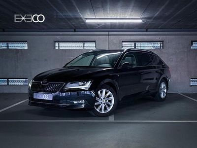 Occasion Skoda Superb Business Line 150 PK (110 kW) 2018 Zwart (metallic) Stationwagen