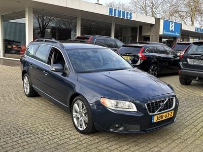 Blauw Gebruikt 2009 Volvo V70 Momentum Stationwagen | € 10.700 (Super prijs)