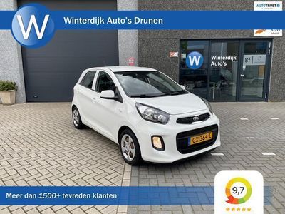 tweedehands Kia Picanto 1.0 CVVT ComfortLine Airco! 5Drs! Wit! Nap! Apk!