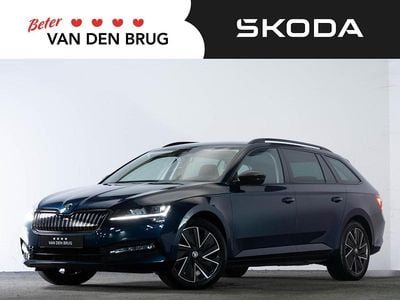 Blauw Occasion 2024 Skoda Superb Business Line Stationwagen | € 36.795 (Eerlijke prijs)