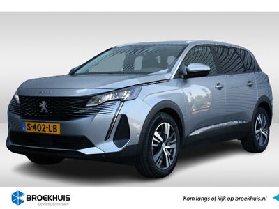 tweedehands Peugeot 5008 1.2 PURETECH 130PK BLUE LEASE ALLURE AUTOMAAT / NAVI / LEDER / CLIMA / LED / PDC / 18" LMV / CAMERA / KEYLESS / 1E EIGENAAR / NIEUWSTAAT !!