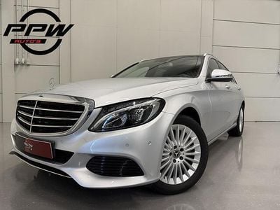 Grijs Occasion 2017 Mercedes C180 Exclusive Stationwagen | € 24.850 (Eerlijke prijs)