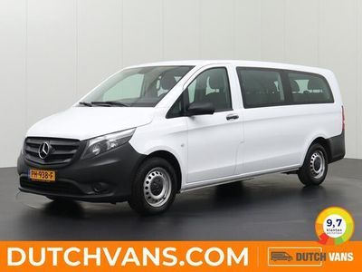 tweedehands Mercedes Vito 9-Persoons Extra Lang Kombi Prijs Incl ¤ 27527,50 | Airco | 2-2-2-3 Bestoeling | BPM vrij