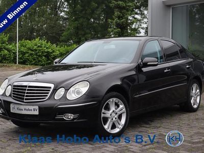 Occasion Mercedes E350 Avantgarde 272 PK (200 kW) 2007 Zwart, metallic lak Sedan
