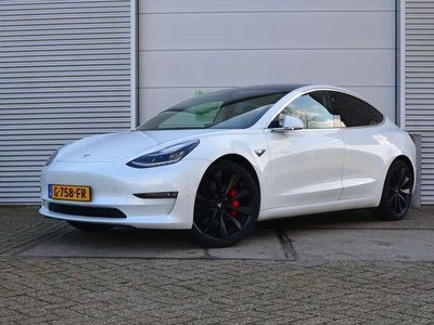 tweedehands Tesla Model 3 Performance 75 kWh AutoPilot Rijklaar prijs