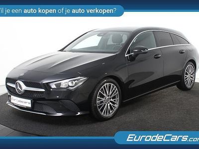 Zwart (metallic) Occasion 2021 Mercedes CLA180 Shooting Brake Stationwagen | € 24.800
