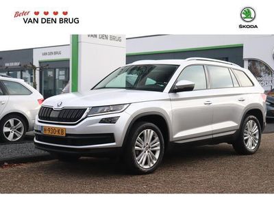 tweedehands Skoda Kodiaq 1.5 TSI 150pk Limited Business Edition 7-persoons | Stoelverwarming | Adaptieve cruise control | Leder / Alcantara bekleding | Elektrische achterklep