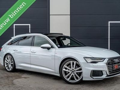 Wit Occasion 2019 Audi A6 S-Line Stationwagen | € 43.950 (Duur)
