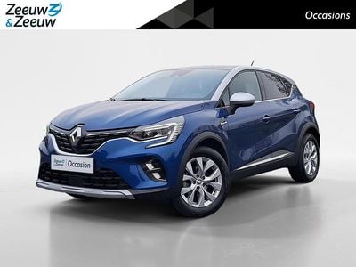 Twotone bleu iron / gris high Gebruikt 2022 Renault Captur Intens SUV | € 18.995 (Goede deal)