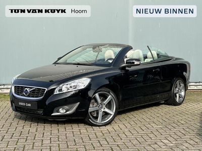 tweedehands Volvo C70 Convertible 2.5 T5 Summum automaat 18 inch blond leder BLIS 2 electrische stoelen keyless entry