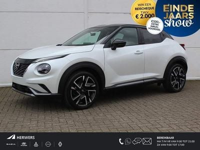 Nieuw Nissan Juke 142 PK (104 kW) 2025 Twotone pearl white/black SUV