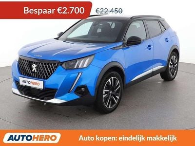 Blauw Occasion 2021 Peugeot 2008 GT SUV | € 19.949 (Eerlijke prijs)