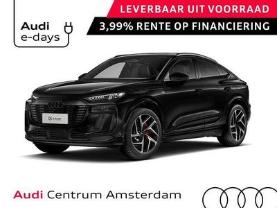 Zwart Nieuw 2025 Audi Q6 Sportback e-tron S-Line SUV | € 87.610