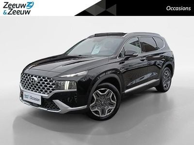 Black noir pearl (nka) Occasion 2021 Hyundai Santa Fe Premium SUV | € 33.840 (Eerlijke prijs)