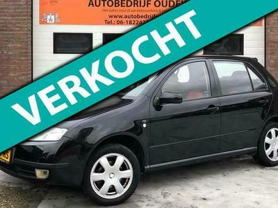 tweedehands Skoda Fabia 1.4 74KW 2004 Zwart 81DKM NAP!/Airco/Nwe APK!