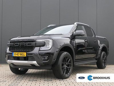 Zwart Nieuw 2025 Ford Ranger Wildtrack Pickup | € 59.950 (Iets duurder)