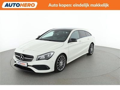 Occasion Mercedes CLA200 Shooting Brake AMG line 156 PK (114 kW) 2017 Wit Stationwagen