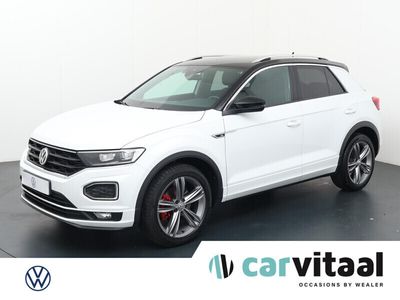 tweedehands VW T-Roc 1.5 TSI Sport Business R | 150 PK | Automaat | Apple CarPlay / Android Auto | Elektrisch bedienbare achterklep | Volledig digitaal Instrumentenpaneel | Afneembare trekhaak | Led verlichting | Lichtmetalen velgen 18"|