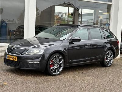 Occasion Skoda Octavia RS 221 PK (162 kW) 2014 Zwart Stationwagen