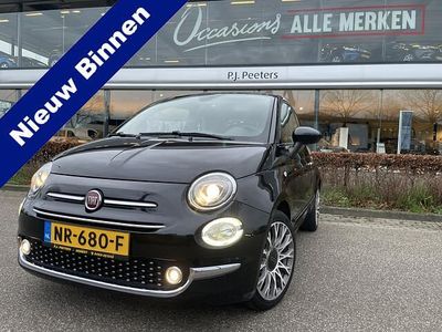 Zwart Gebruikt 2017 Fiat 500 Lounge Hatchback | € 8.950 (Eerlijke prijs)