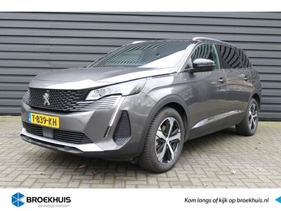 tweedehands Peugeot 5008 1.2 PURETECH 130PK GT 7-ZITS AUTOMAAT / NAVI / CLIMA / PDC / 18" LMV / CAMERA V+A / PANO.DAK / KEYLESS / FULL-LED / BLUETOOTH / ADAPT. CRUISECONTROL / 1E EIGENAAR / NIEUWSTAAT !!