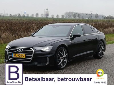 Zwart Gebruikt 2019 Audi A6 S-Line Sedan | € 30.245