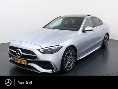 Zilver Gebruikt 2025 Mercedes C180 AMG line Sedan | € 53.500 (Duur)