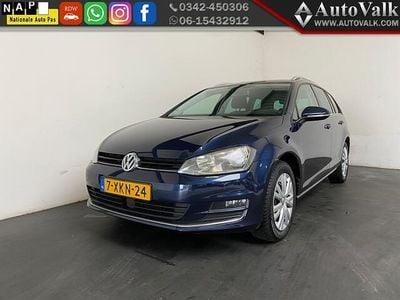 Occasion VW Golf VII Highline 105 PK (77 kW) 2014 Blauw Stationwagen